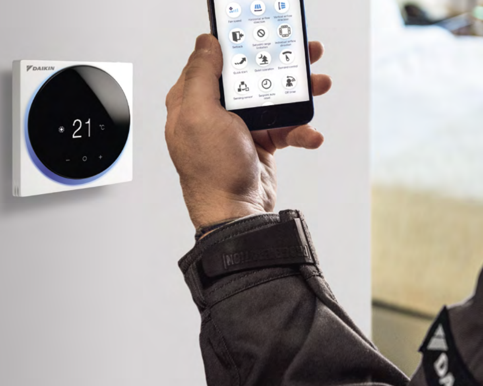 mise en service télécommande connectée