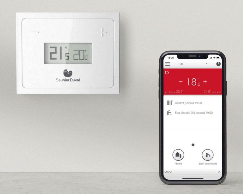 application miGo chaudiere Thema Bas-Nox